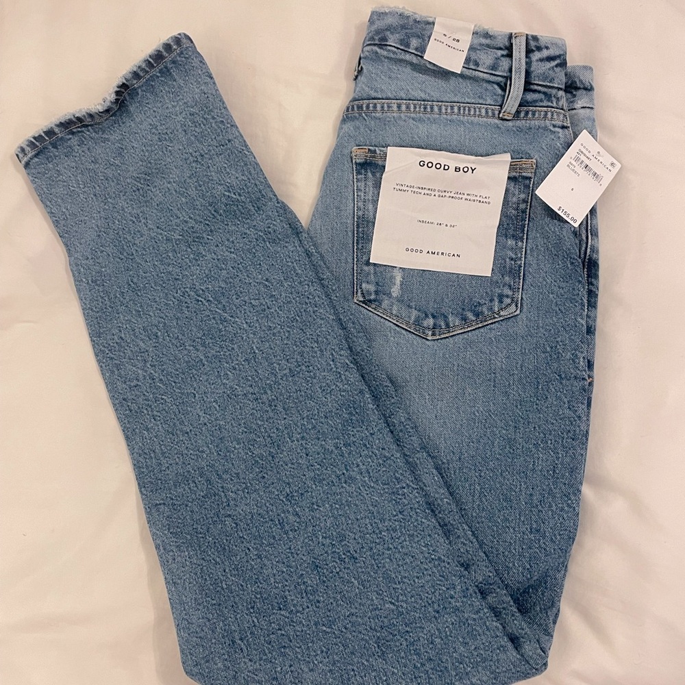 Good American “Good Boy” Jeans Size 6